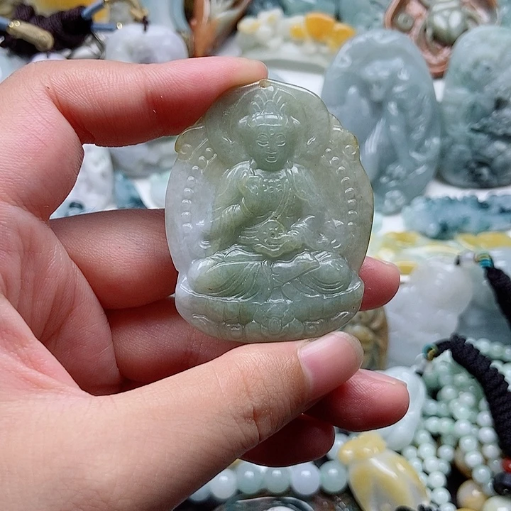 吊坠(不含链)未镶嵌翡翠1