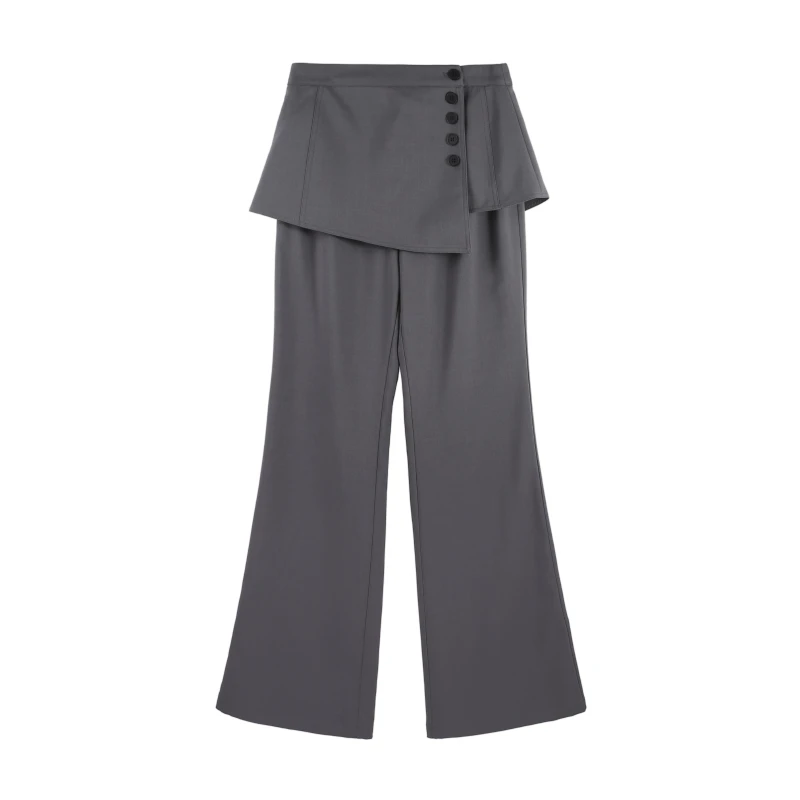 「腿精裤」春时尚可拆卸搭片两件套长裤休闲裤HBZC641263 nnassa