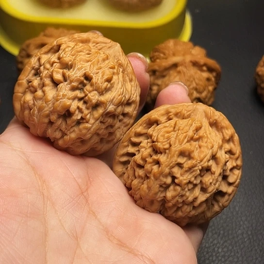 L****?文玩核桃蚂蚁王一对