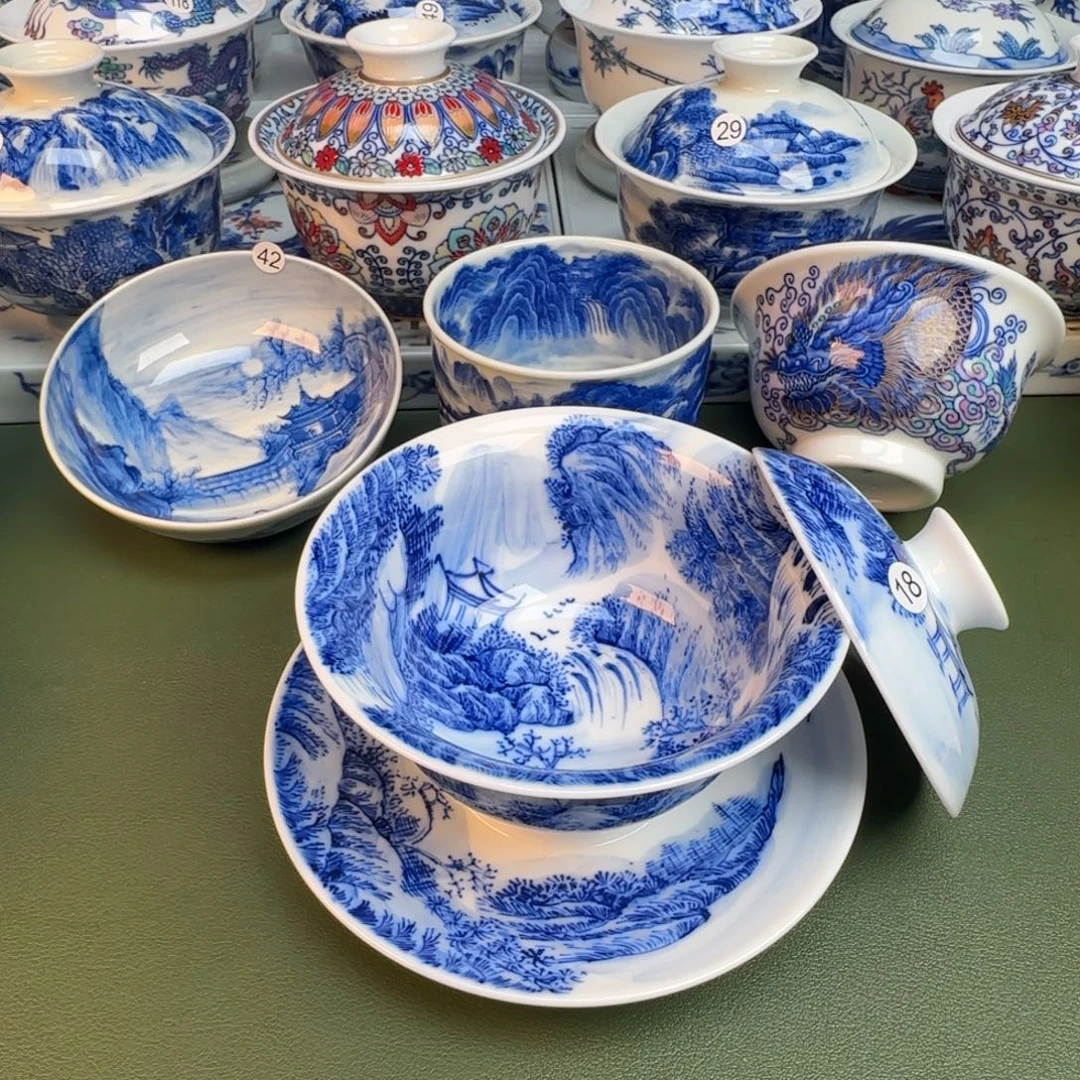 纯手工纯手绘茶具53