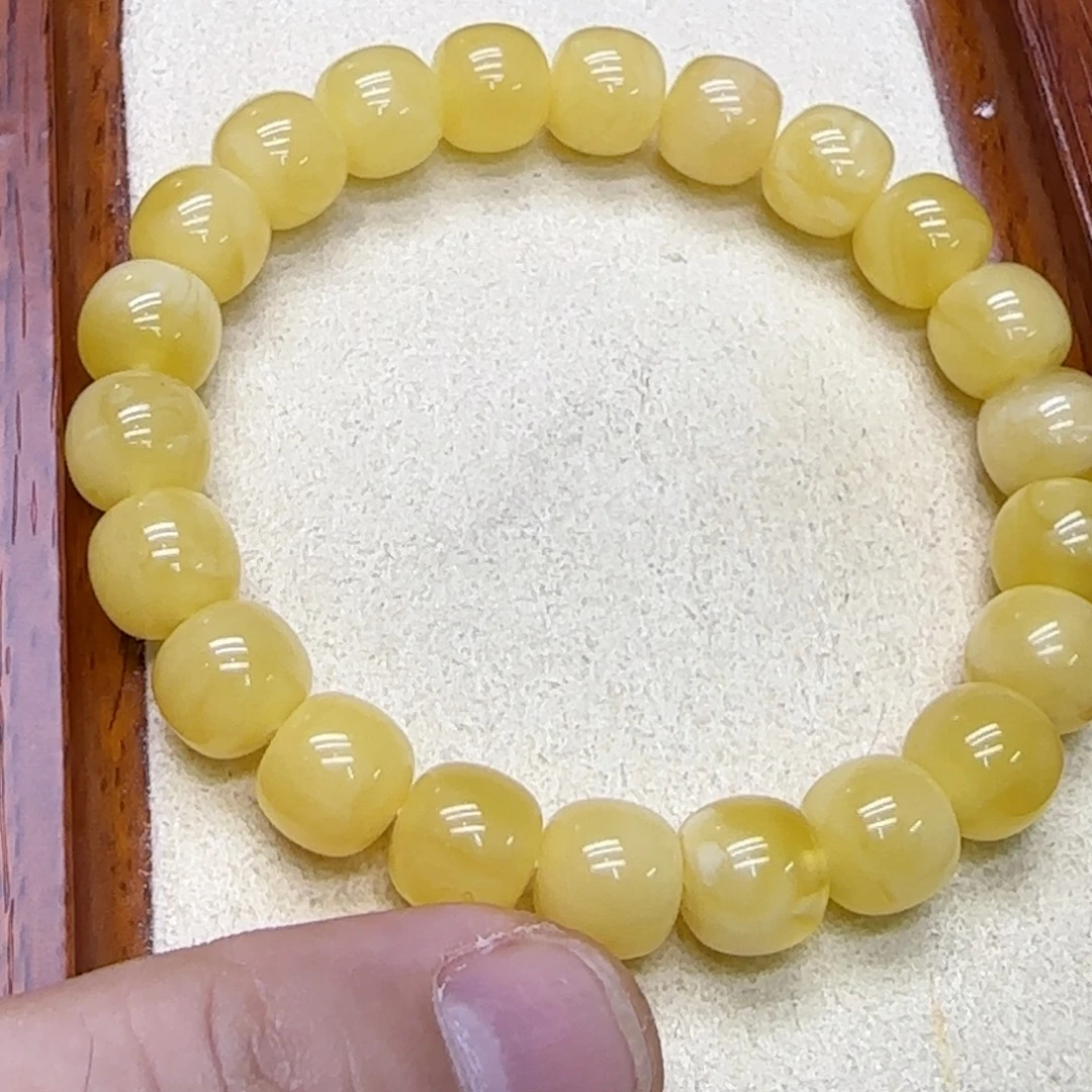 蜜蜡未镶嵌手串蜜蜡手串