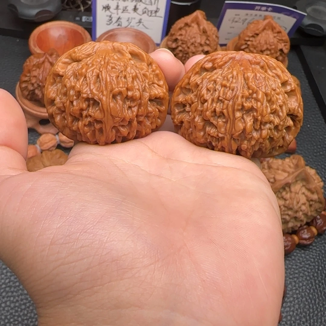 把件文玩核桃南疆石 44尺寸