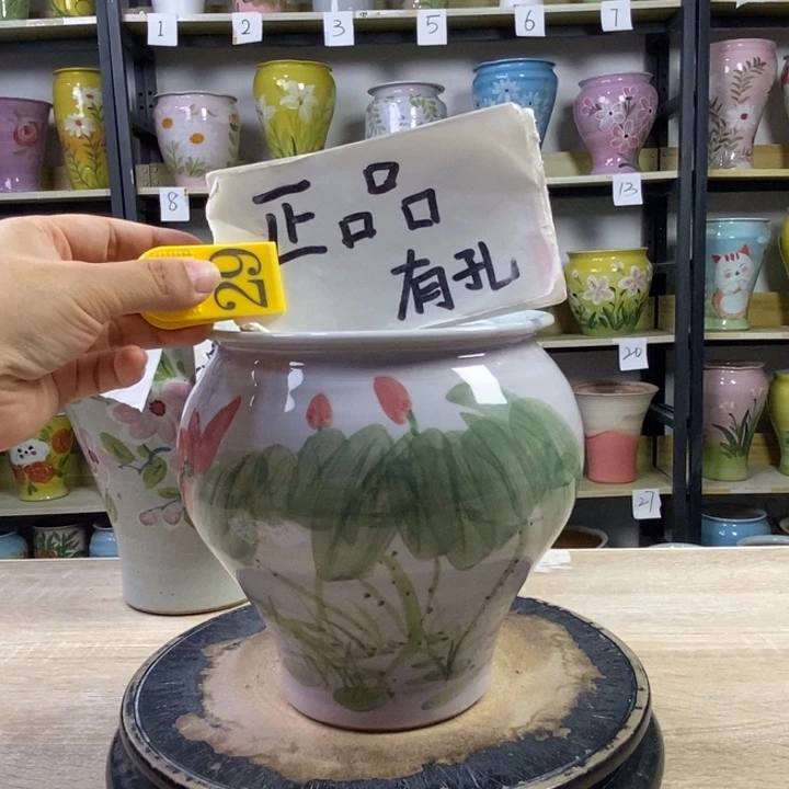景德镇高温陶瓷花盆