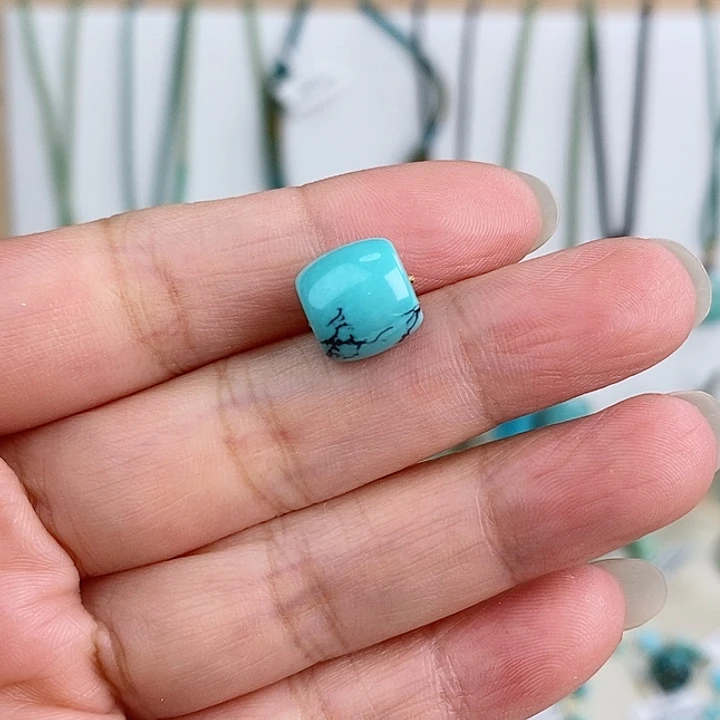 一***然未镶嵌绿松石珠宝奇石