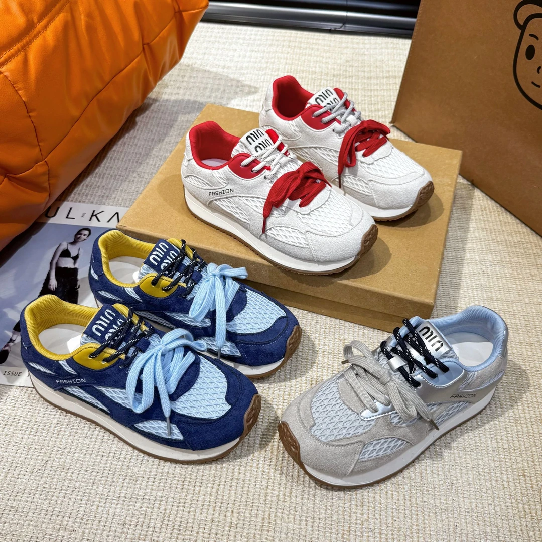 日系阿甘鞋2025新款秋冬季德训鞋休闲透气时尚百搭跑步轻便鞋子女