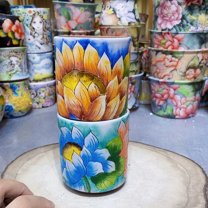 景德镇艺术手绘作品