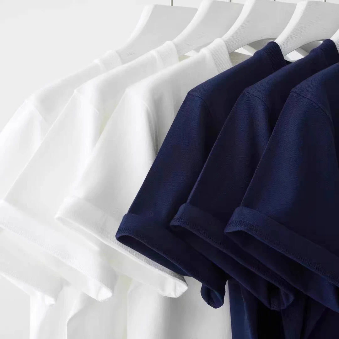 dr笑脸-夏季男女同款百搭短袖白色ins休闲情侣装T恤宽松圆领上衣