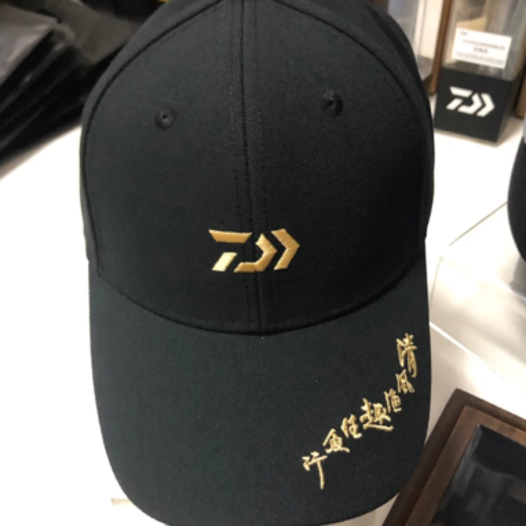 达亿瓦鸭舌帽棒球帽帽子运动帽太阳帽黑色中性时尚