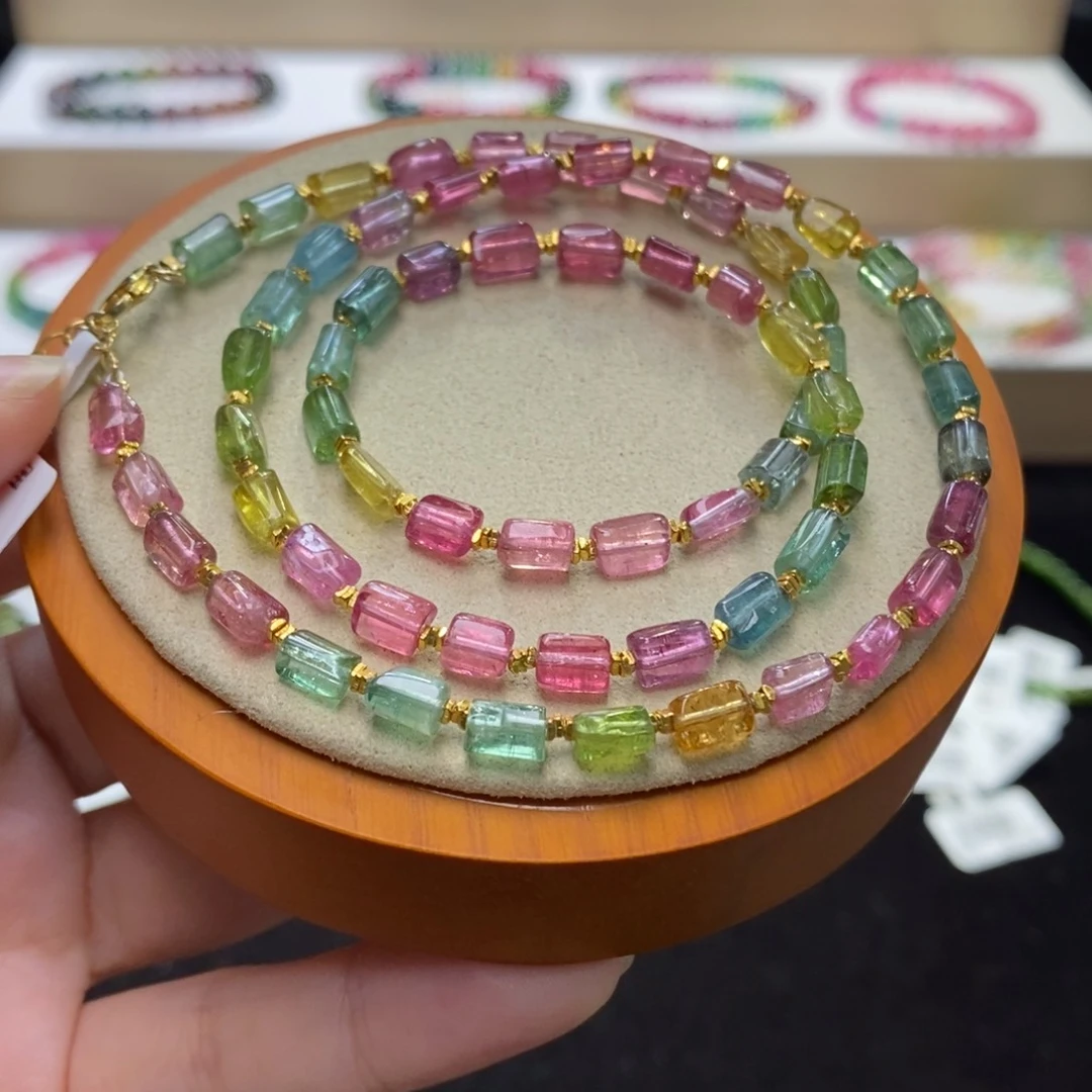 【闪购商品】碧玺手串未镶嵌珈****?两天看货期