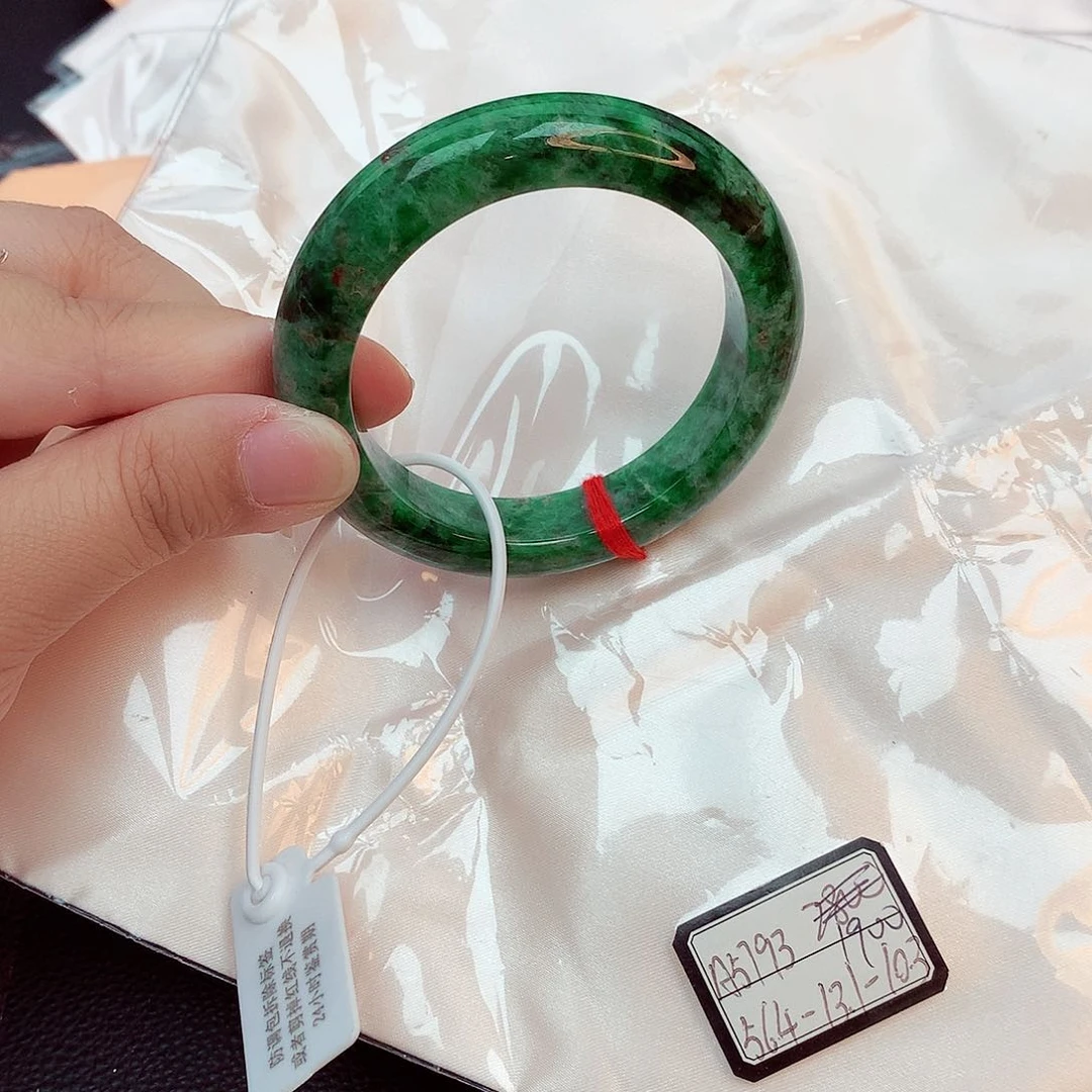 翡翠手镯未镶嵌天然缅甸翡翠A货