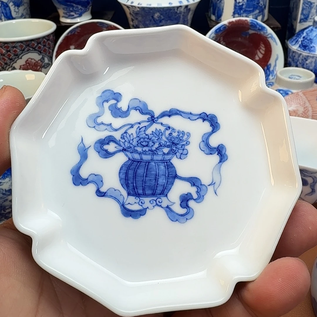 简***的杯子景德镇全手工手绘陶瓷
