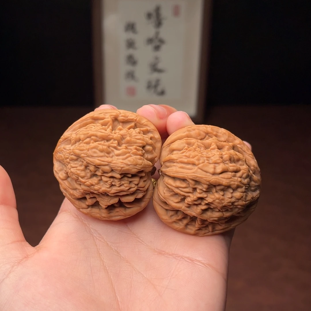 吊坠文玩核桃虎头王45