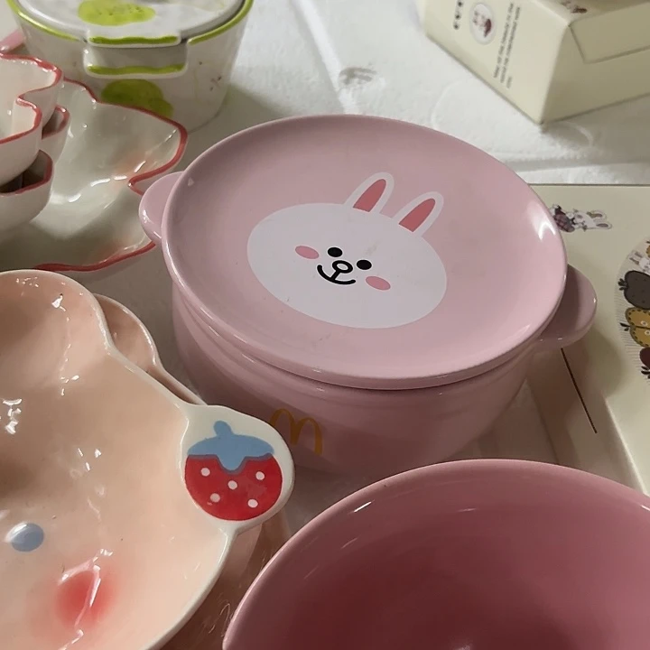搪瓷微瑕肯尼兔一套