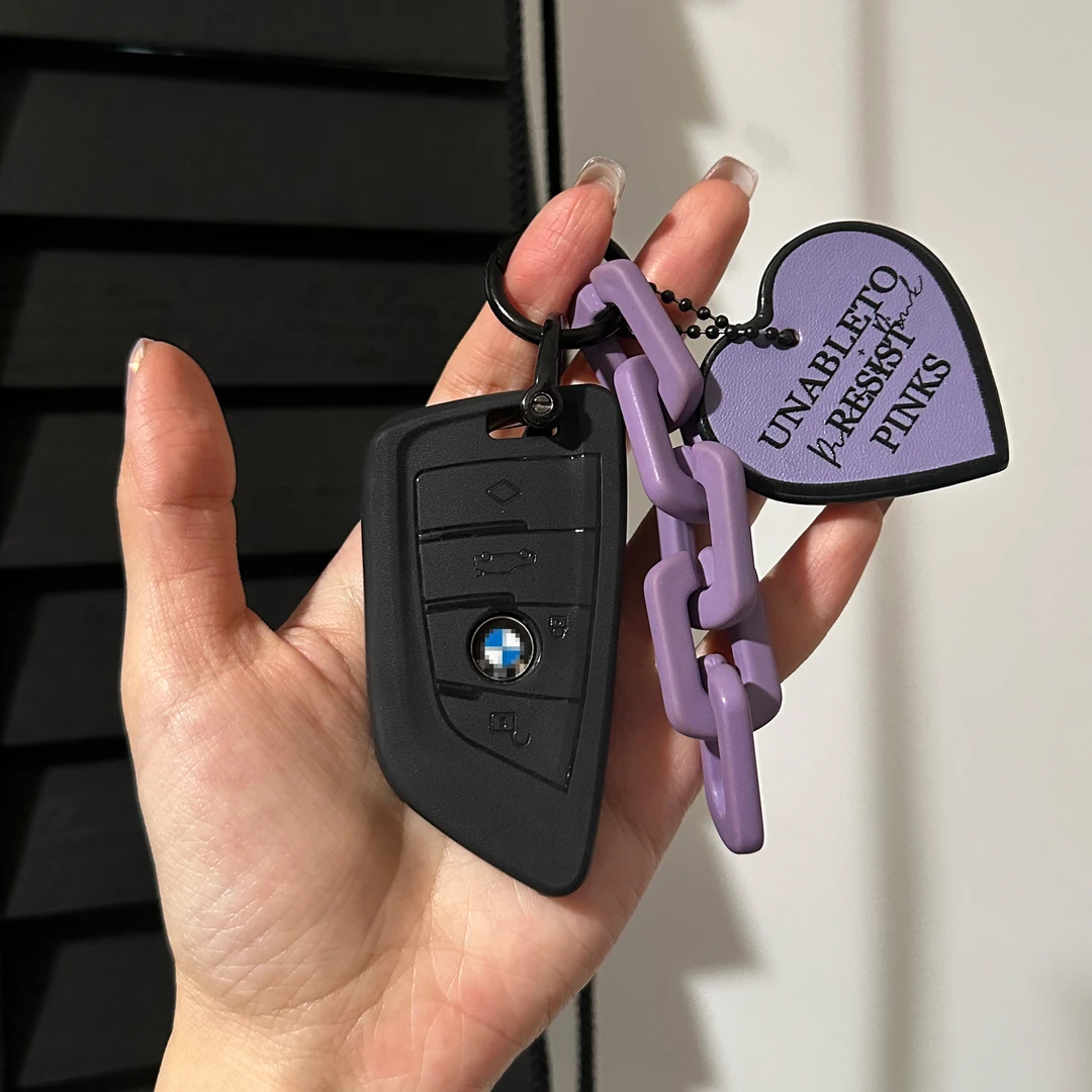 适用宝马x3钥匙套超薄硅胶三系325li高级感刀锋五系i3壳330li女生