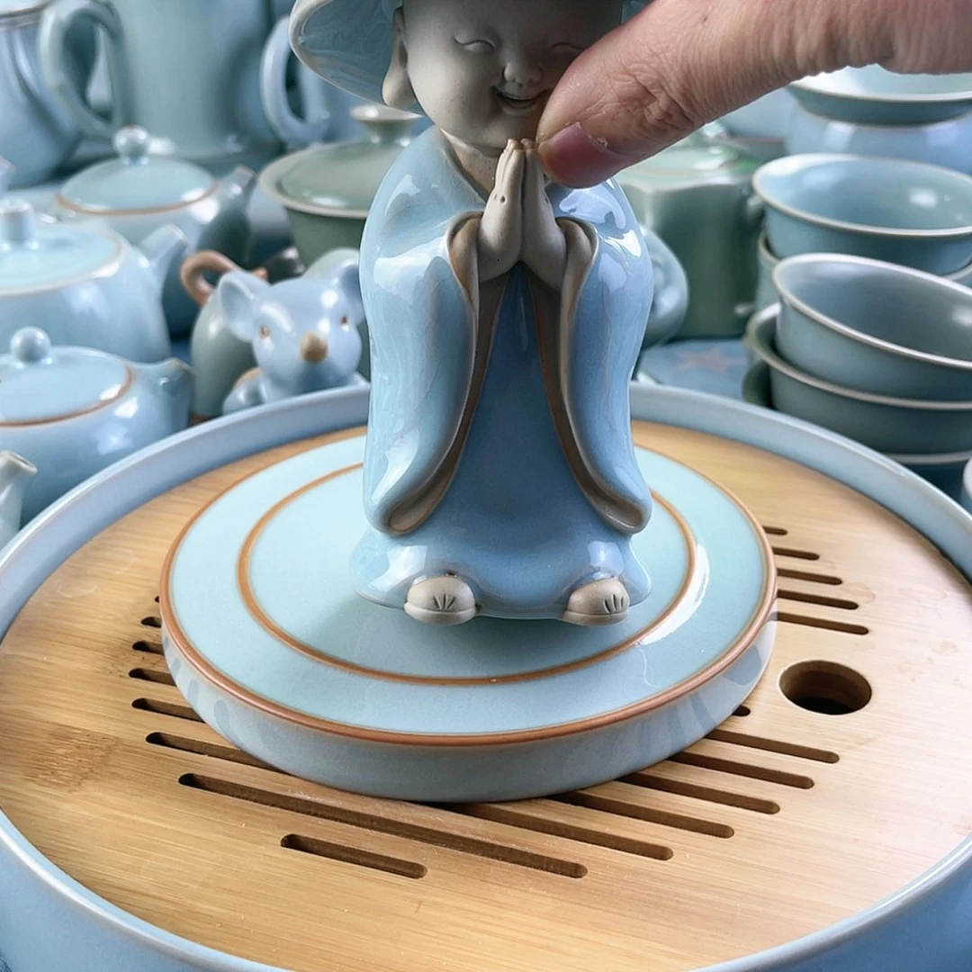 【闪购商品】大**闲纯矿石一级品茶漏和尚……