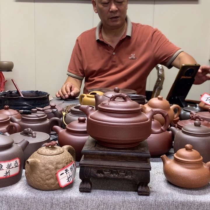 茶壶底槽青双线竹鼓350 C半手工制作