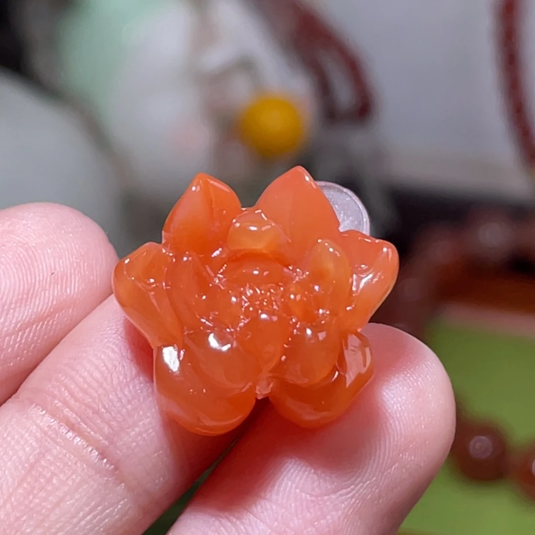 未镶嵌南红玛瑙挂件10740