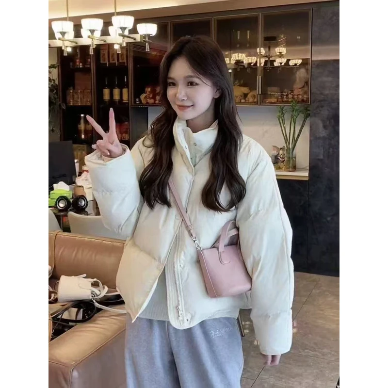 短款时尚百搭加厚保暖韩版秋冬羽绒服DD1027