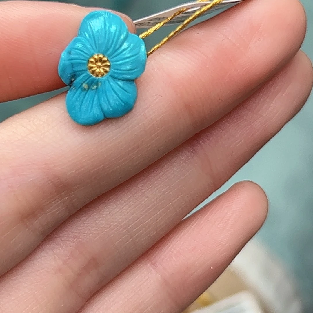 绿松石珠宝奇石未镶嵌