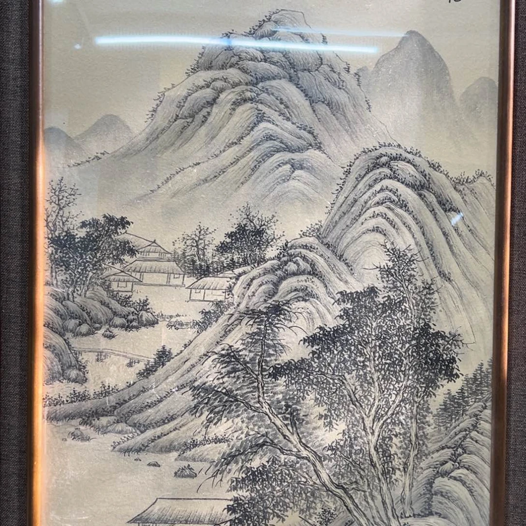不***场国画亲笔手绘作品