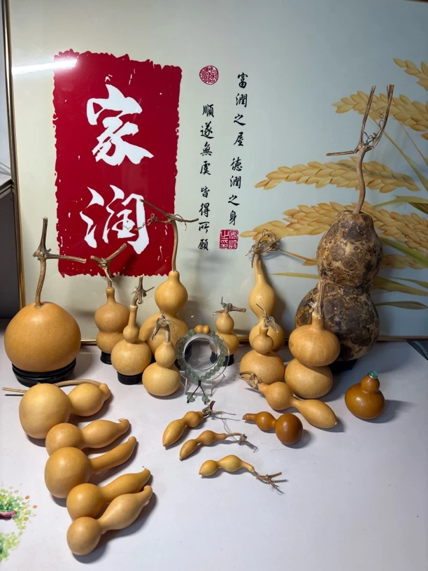 微瑕、不保龙头，小葫芦手把件可盘玩的文玩福禄葫芦