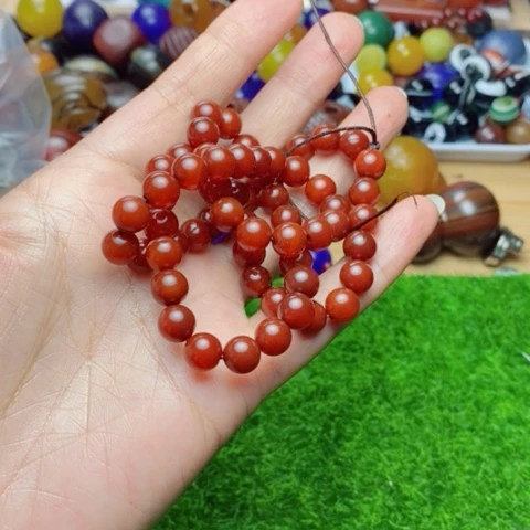 一***缘玛瑙/玉髓合金珠宝半成品