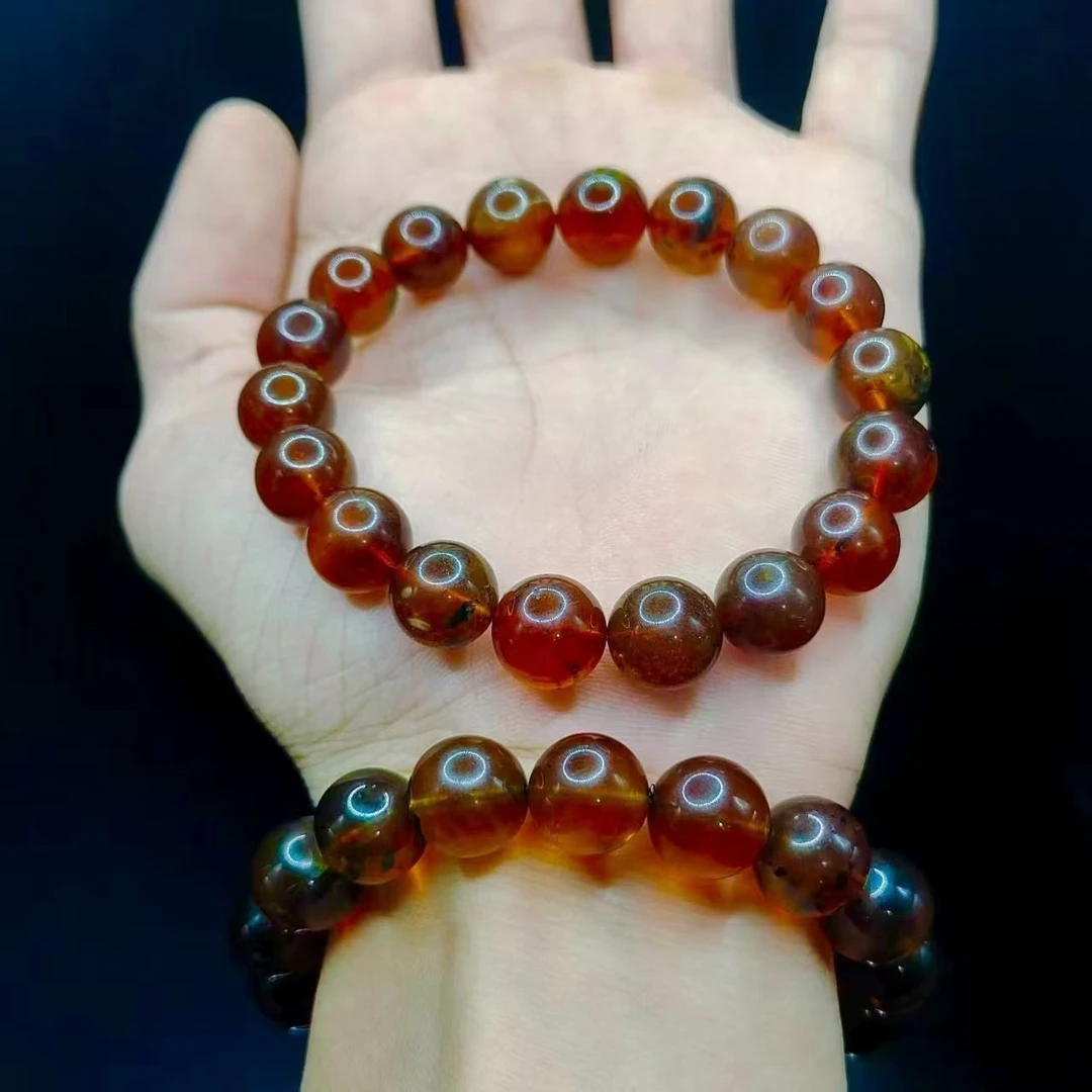 【康康严选】紫罗兰琥珀单圈手串GL【多样性发其一】约11mm+