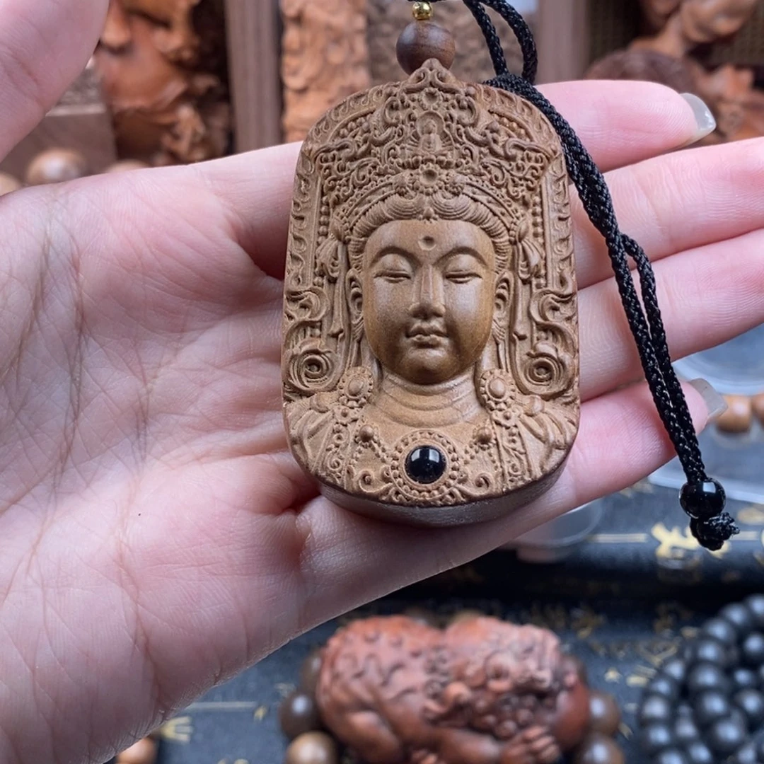 檀香木手串/手链老山檀，庙香，观姐姐，牌子