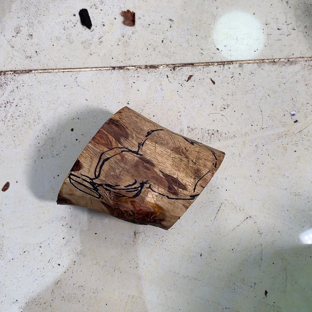 黄花梨/降香黄檀把件牆*草定制手串