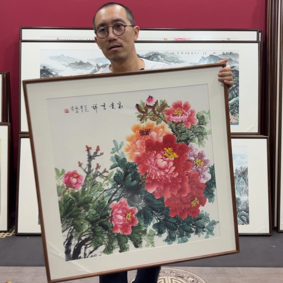 国画带框80/80尺寸
