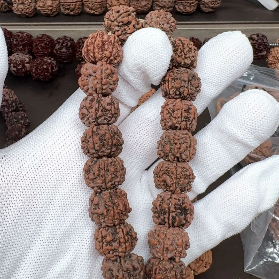 金刚菩提手串15大金刚野生籽莲花樽六瓣