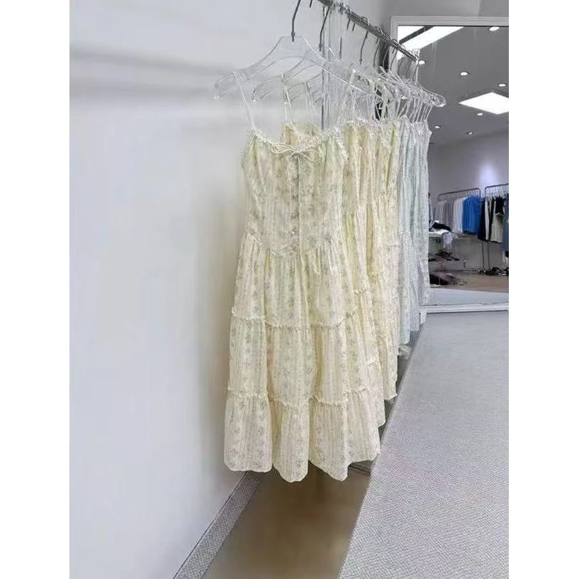 （吃饱饱）【浪漫碎花】连衣裙5126