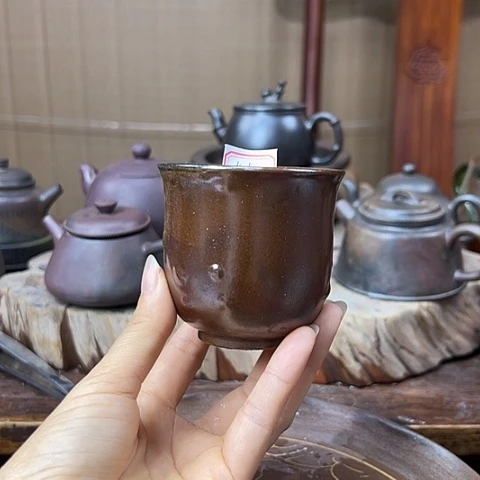 戬谷龙窑坭兴陶柴烧壶41