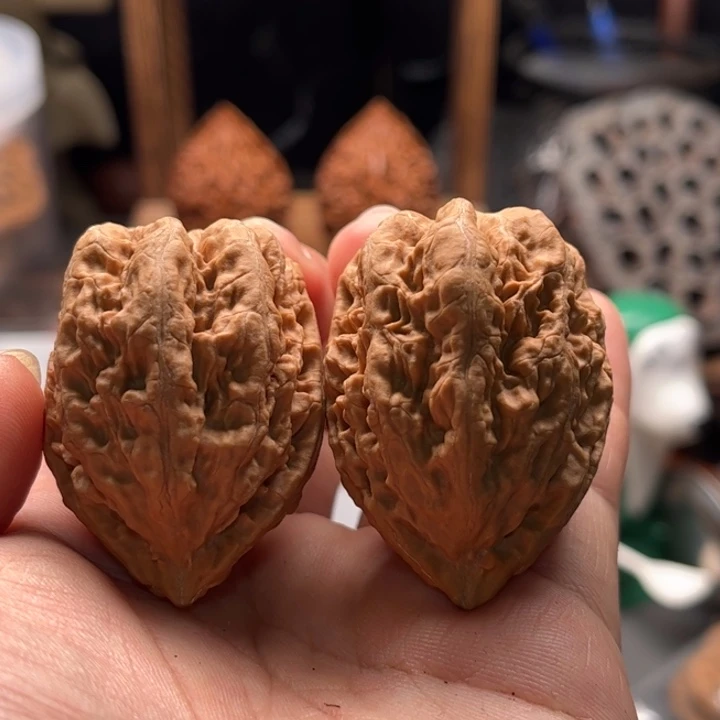文玩核桃把件楸大胖69