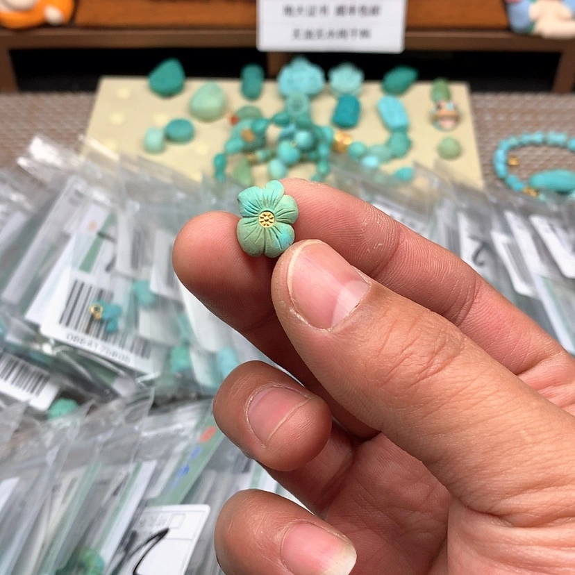 【闪购商品】绿松石颈饰未镶嵌8