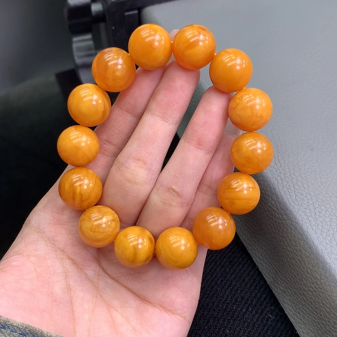 琥珀未镶嵌珠宝奇石15.5