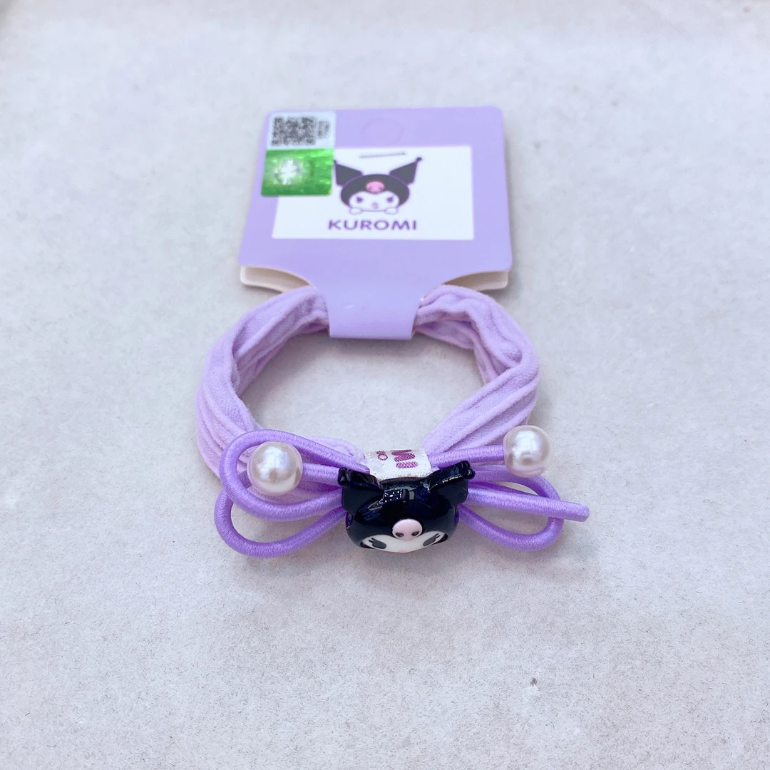 【YG-88082】紫面膜发圈可爱女童儿童配饰发绳发饰