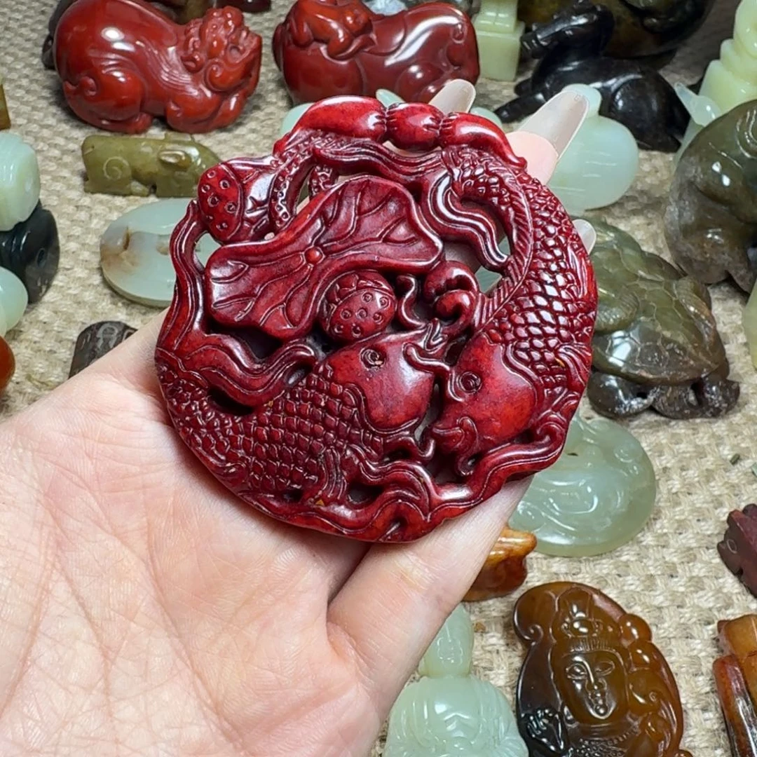 吊坠白玉菩提挂件