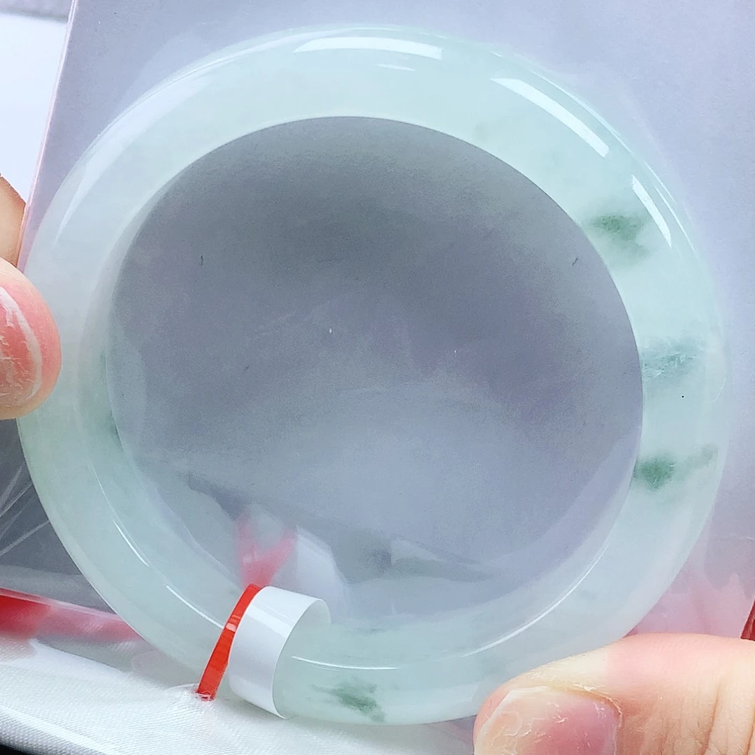 未镶嵌手镯翡翠54圈