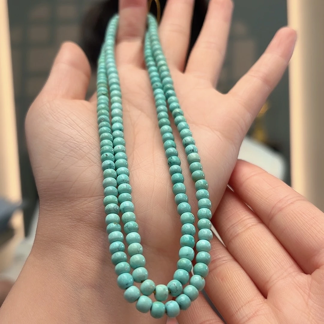 绿松石未镶嵌颈饰