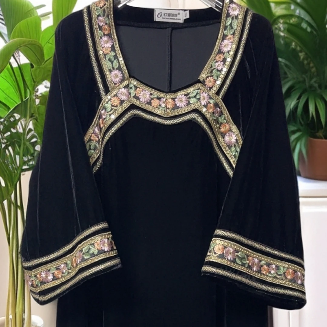 大码国风旗袍裙888