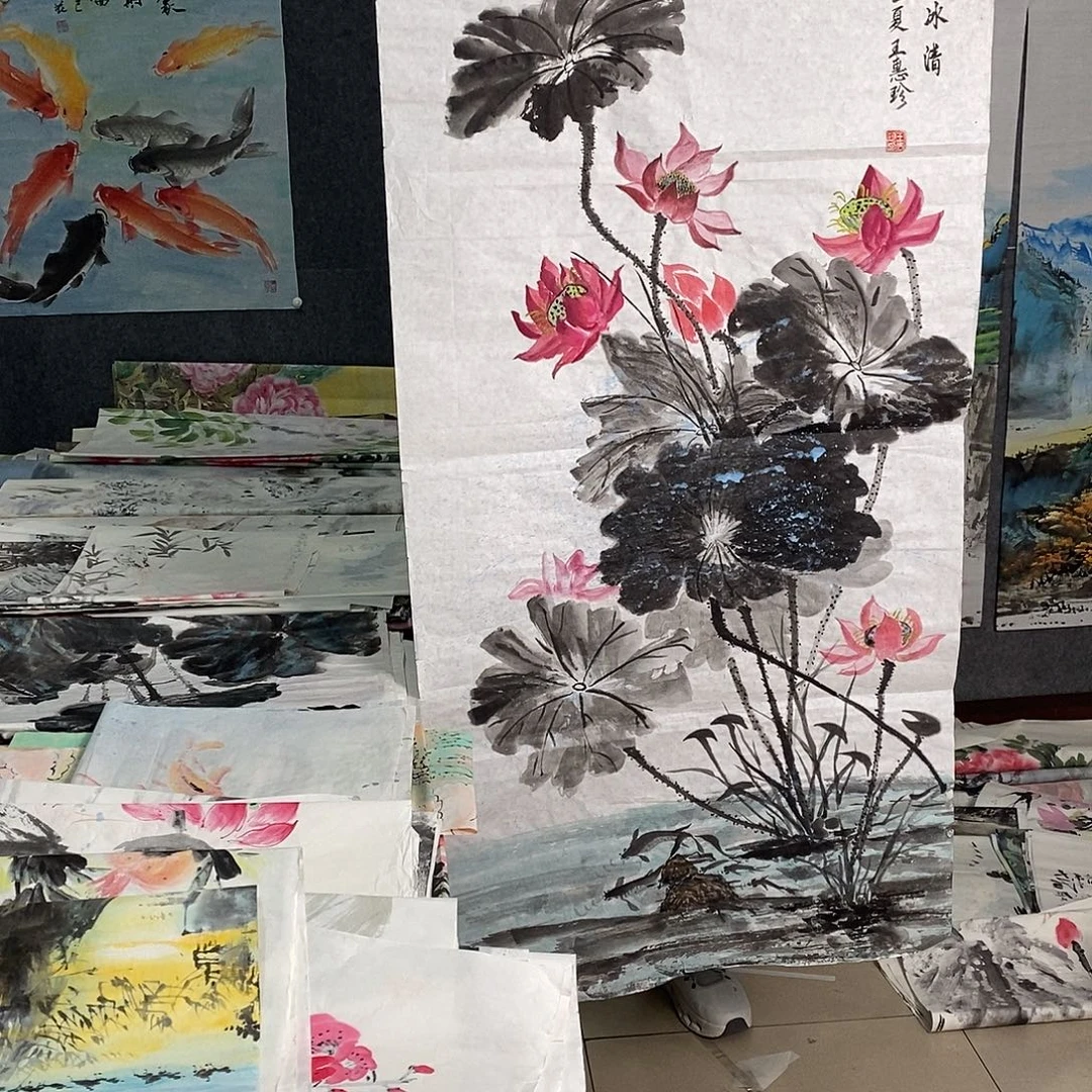 国画手写手绘国画作品16