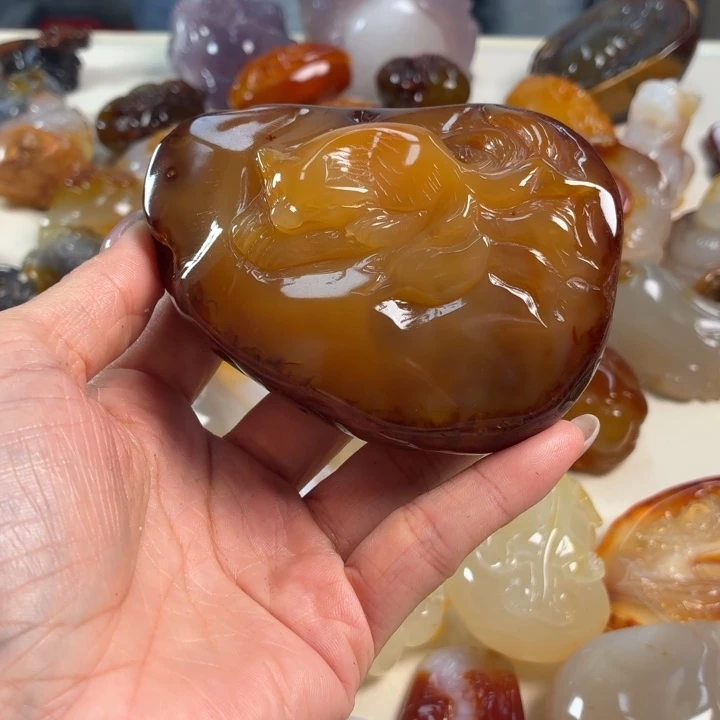 未镶嵌吊坠(不含链)玛瑙/玉髓