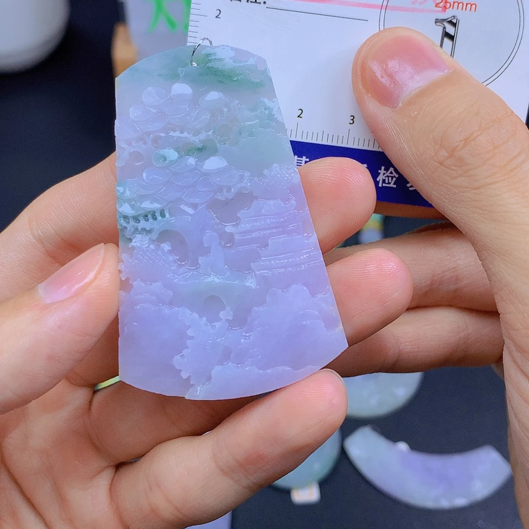 颈饰未镶嵌翡翠翡翠