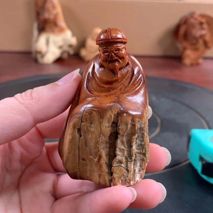 柏木（崖柏）根雕摆件