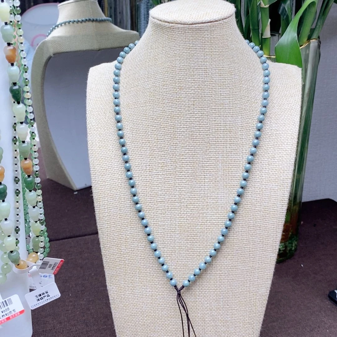 晋***馆翡翠未镶嵌颈饰翡翠补差价