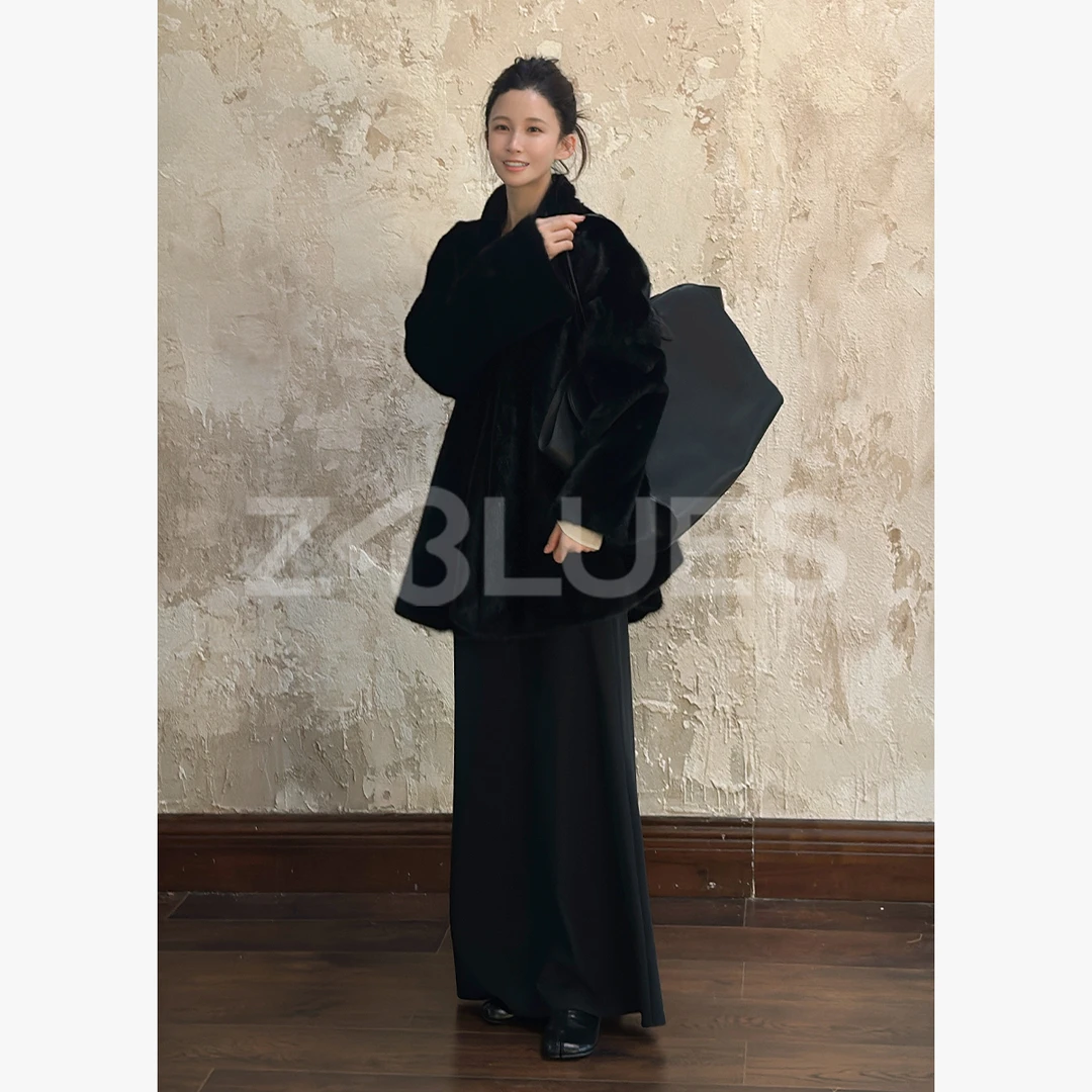 Z.blues【大女主裙】ROW风鼎奢丹顶羊毛半身裙YZPSR382