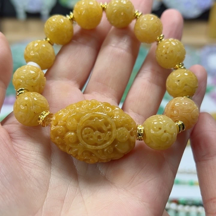 未镶嵌手链翡翠手串