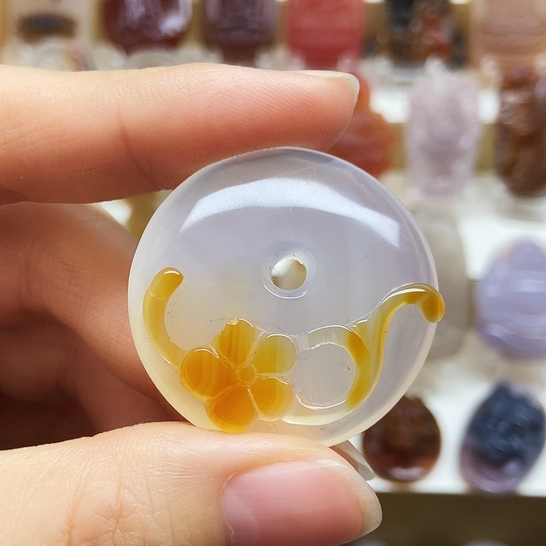 玛瑙/玉髓未镶嵌颈饰