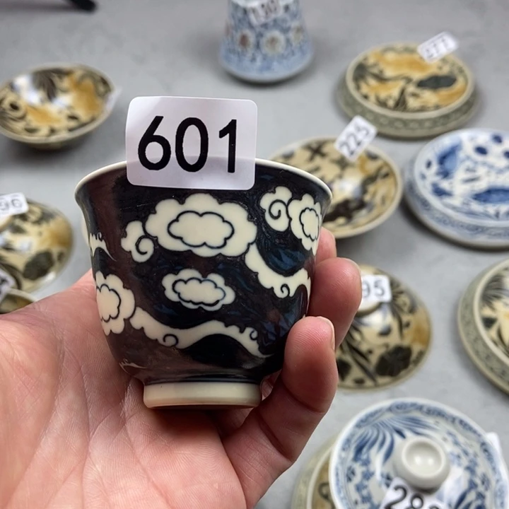 琰***宝瓷片手工手绘手工制作